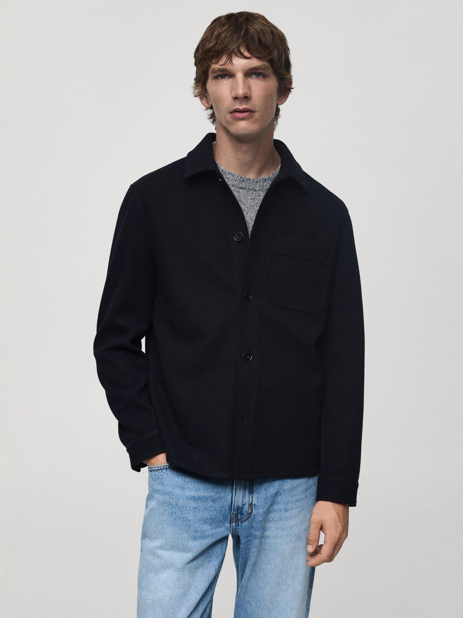 Mango Alludia Cardigan, Navy