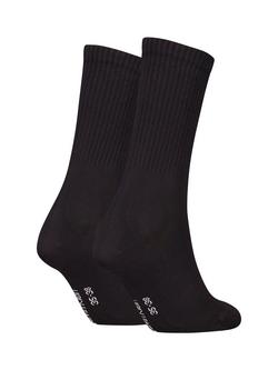Calvin Klein Ribbed Socks, Black - view 2, Black