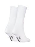Calvin Klein Ribbed Socks, White
