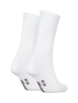 Calvin Klein Ribbed Socks, White - view 2, White