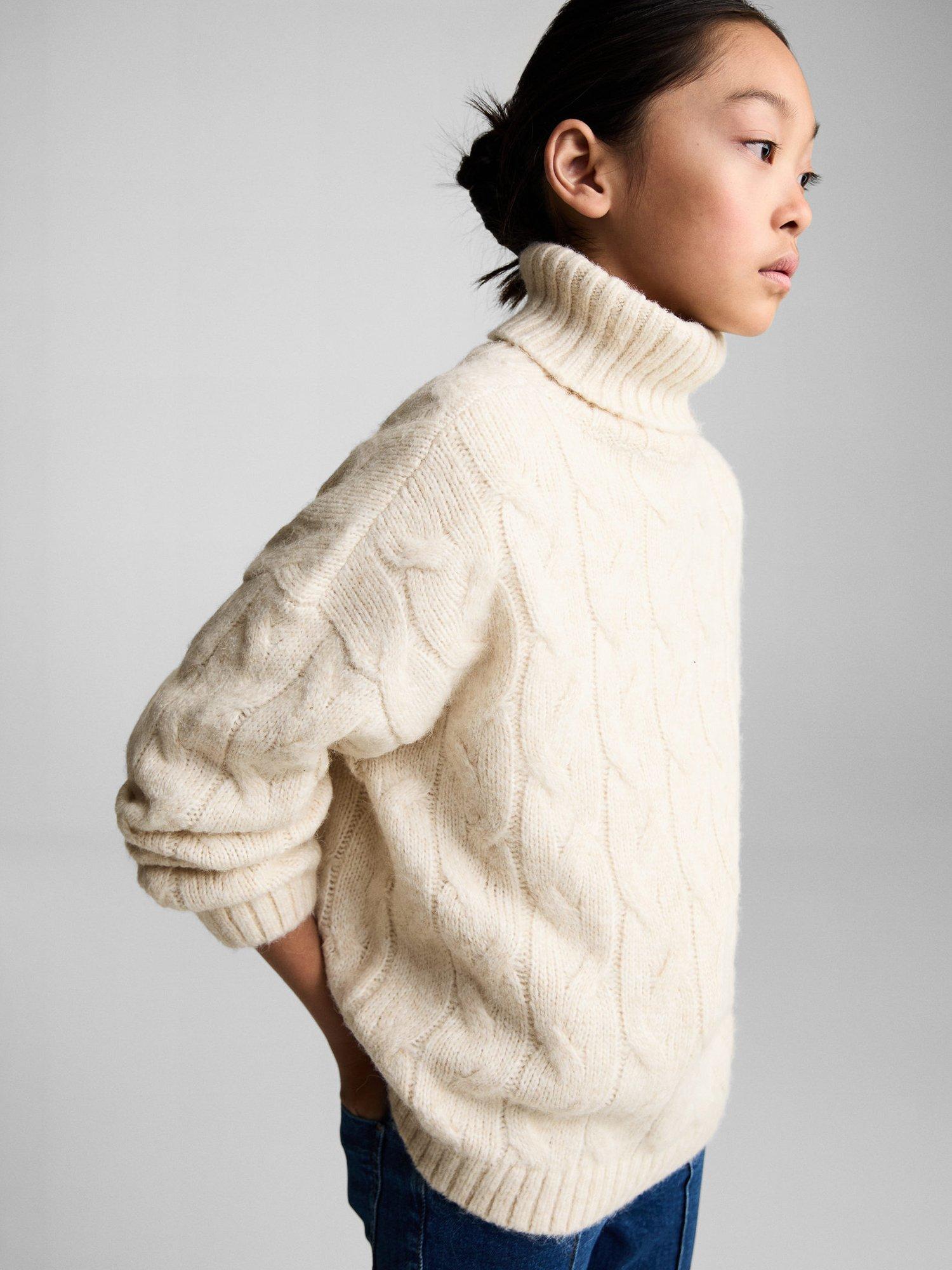 Mango Kids' Aspen Roll Neck Jumper