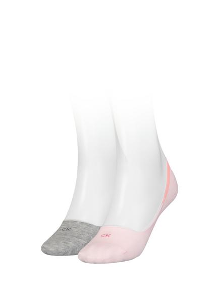 Calvin Klein Hailey Trainer Socks, Pack of 2, Pink, Pink
