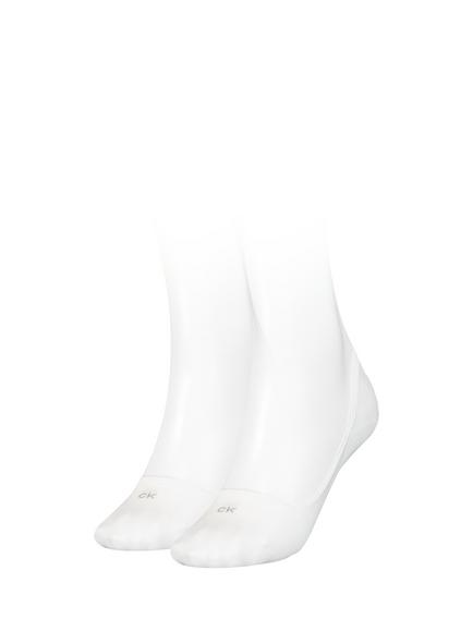 Calvin Klein Hailey Trainer Socks, Pack of 2, White, White