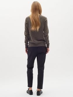 InWear Zella Straight Leg Trousers, Black - view 2, Black