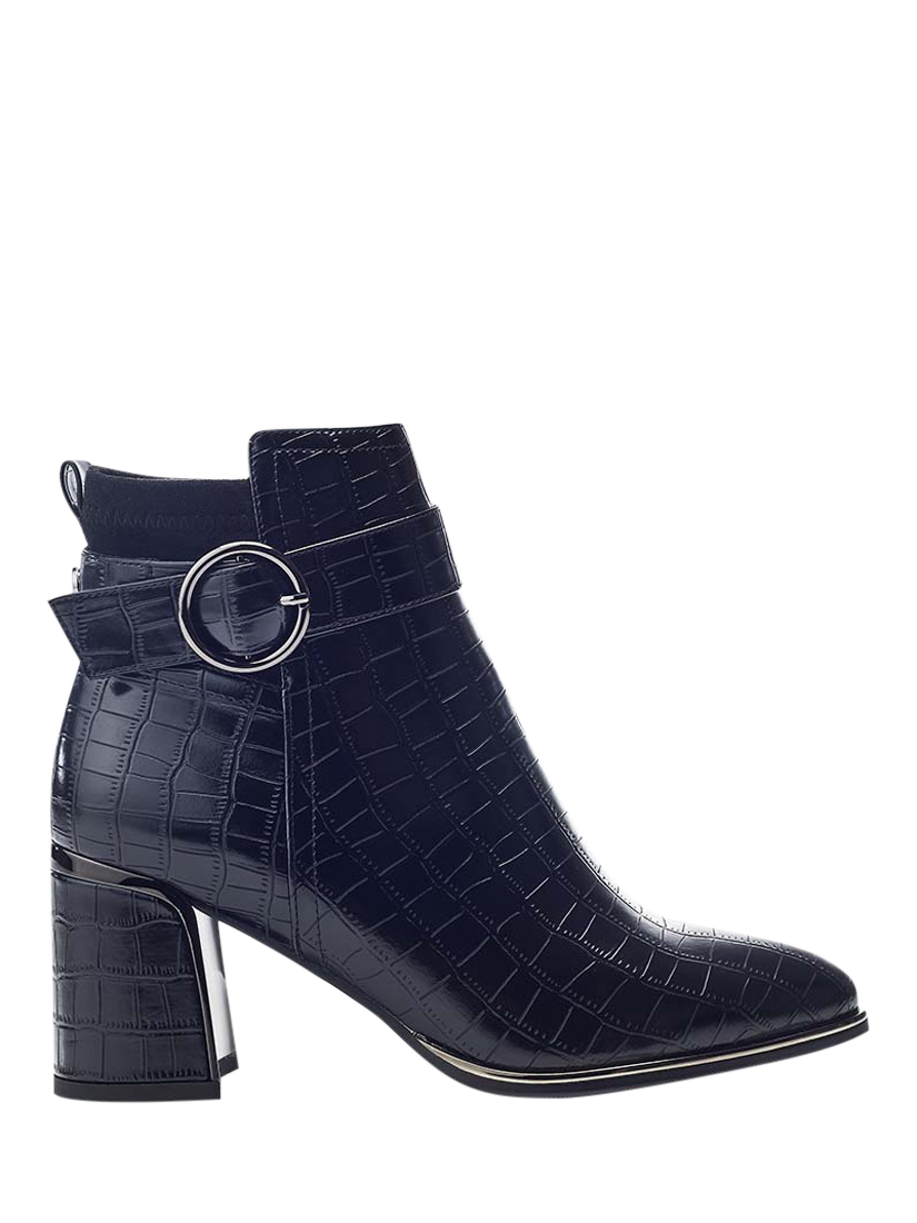 Moda in Pelle Paeden Heeled Ankle Boots, Black