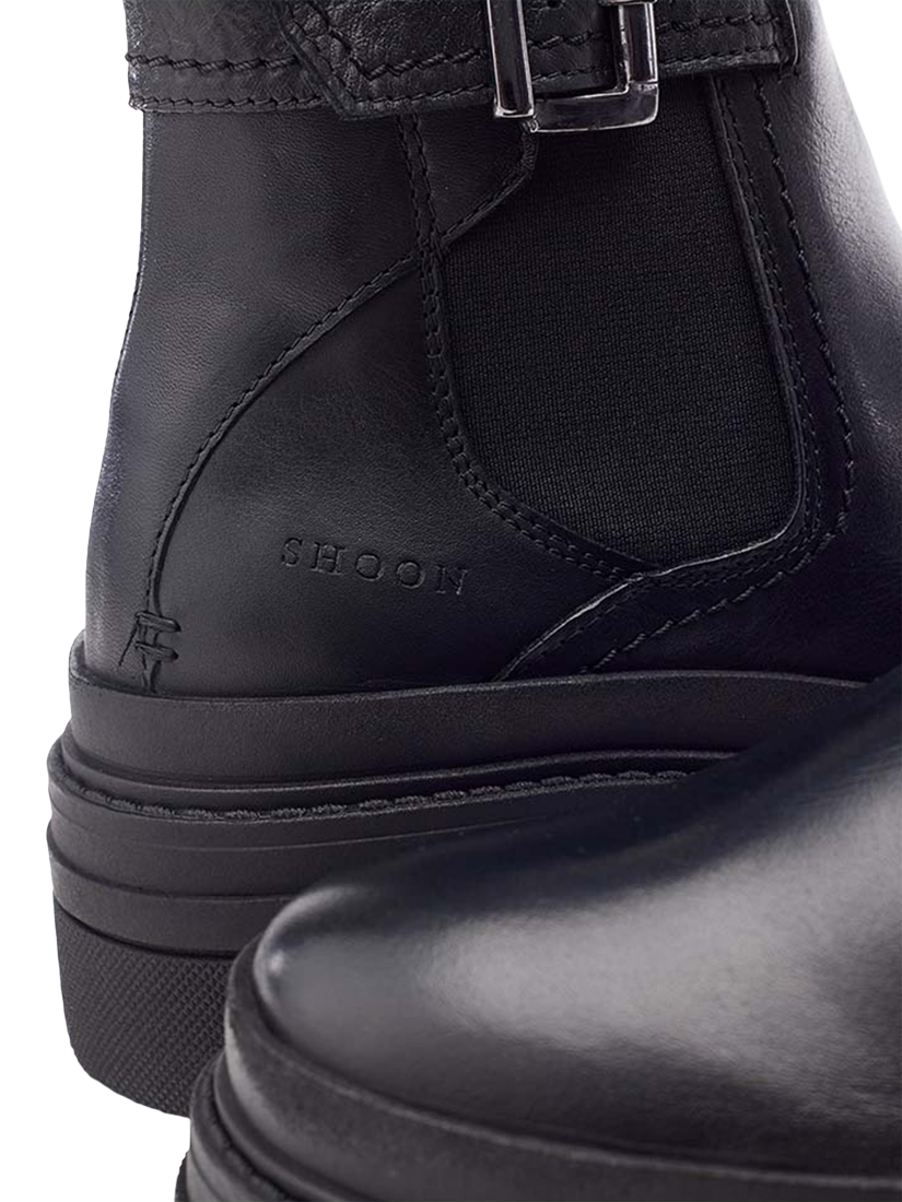 Product image 4 of 4, which shows Moda in Pelle Shoon Oller Leather Chelsea Boots, Black, 7