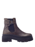 Moda in Pelle Shoon Oller Leather Chelsea Boots, Olive