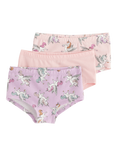 Lindex Kids' Unicorn Briefs, Pack of 3, Multi