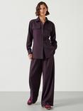 HUSH Lara Utility Wool Blend Shirt