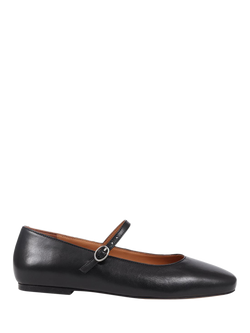 Jones Bootmaker Sonnet Leather Mary Janes, Black