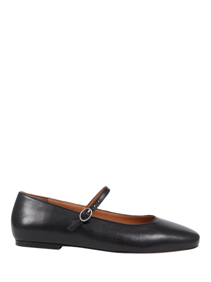Jones Bootmaker Sonnet Leather Mary Janes, Black