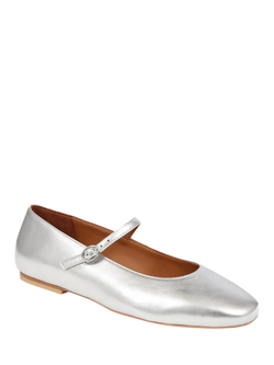 Jones Bootmaker Sonnet Leather Mary Janes - view 2, Silver