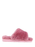 Jones Bootmaker Falonda Faux Fur Mule Slippers, Pink