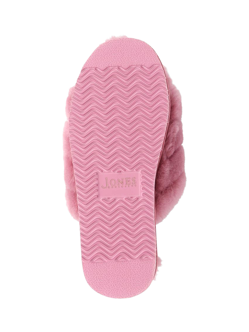 Pink puma slippers fur online