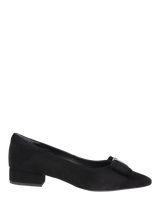 Carvela Landed 2 Leather Slip On Pumps Black