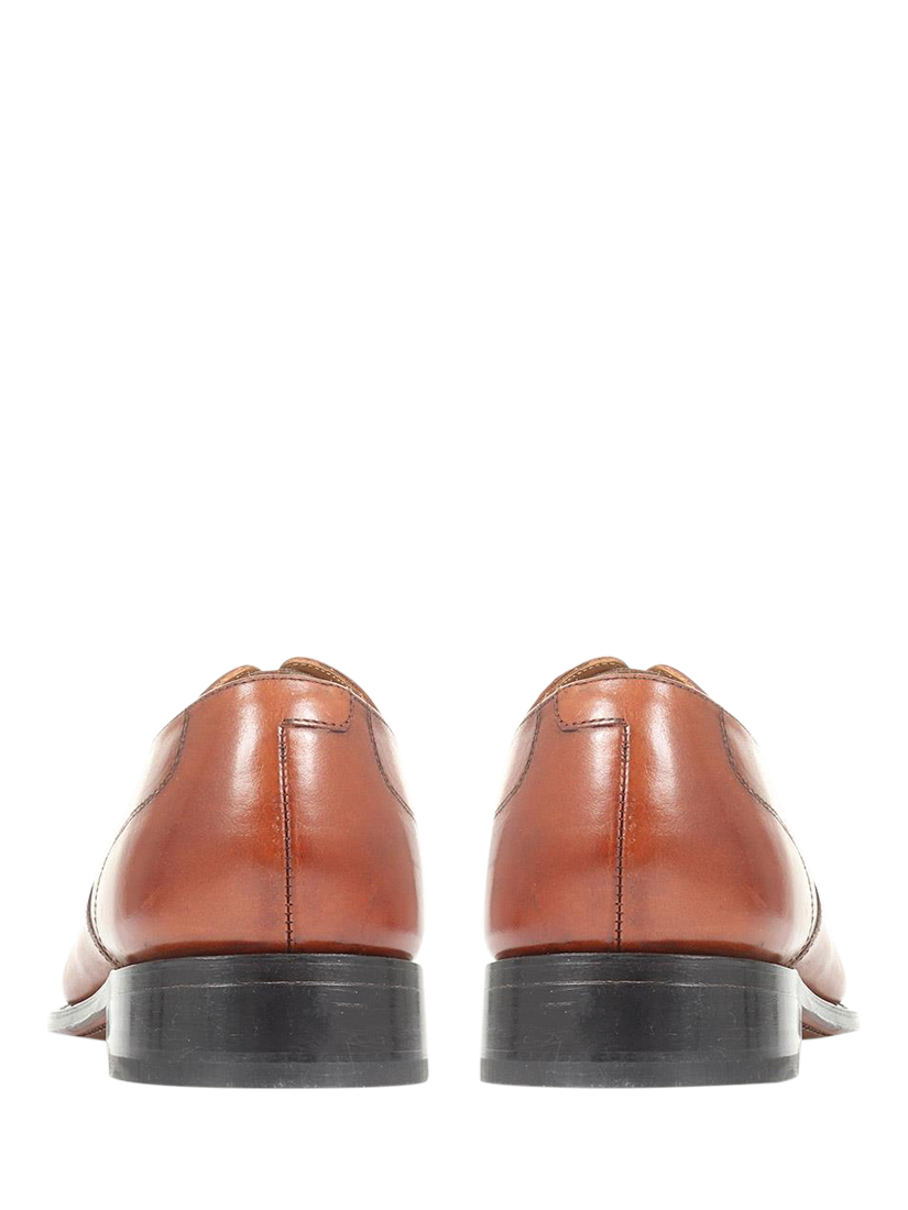 Product image 4 of 6, which shows Jones Bootmaker Barnet Leather Oxford Shoes, Cognac, 6
