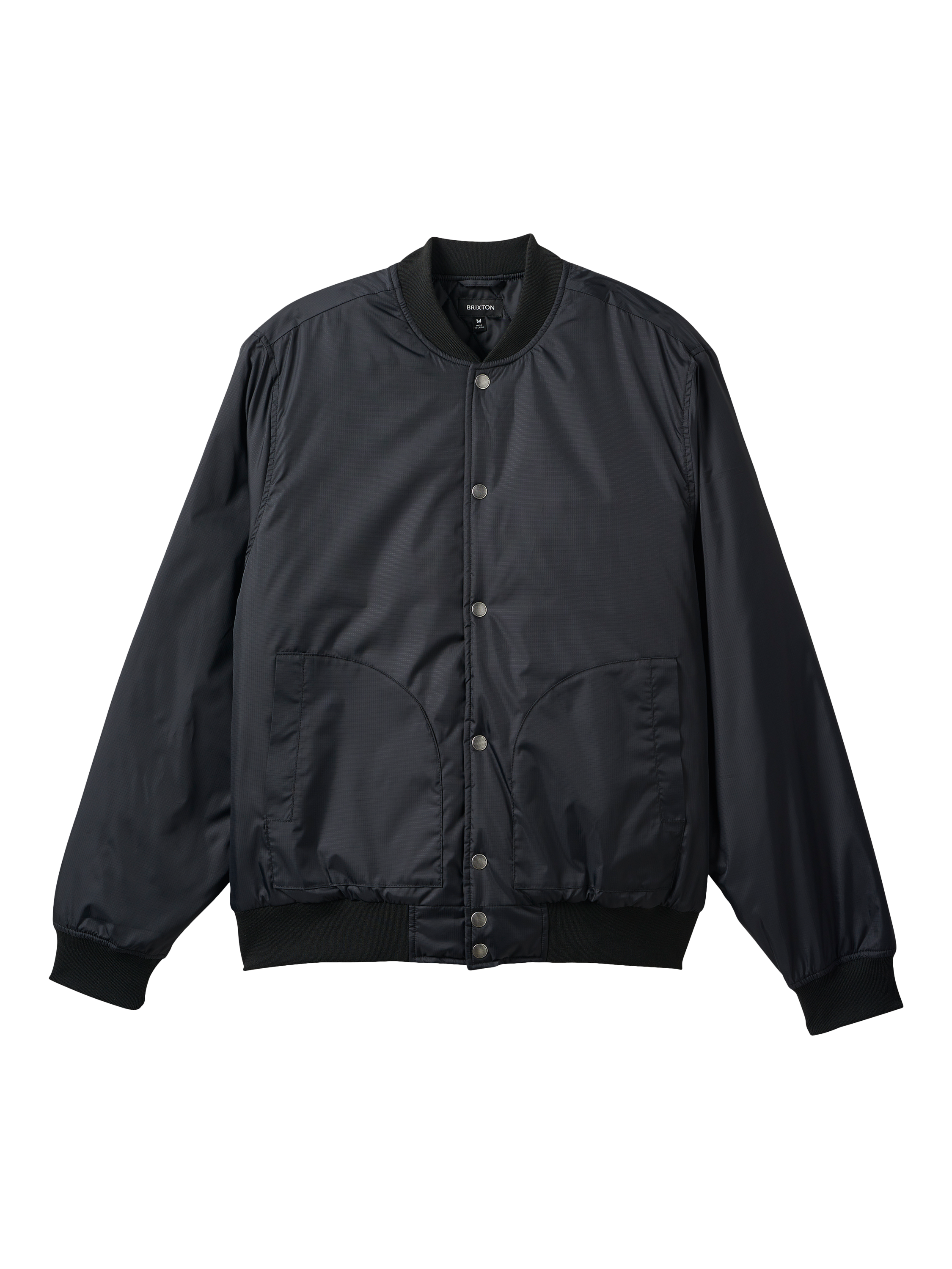 Brixton Dillinger Flight Bomber Jacket, Black