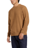 Brixton Waffle Knit Cotton Jumper, Tiger's Eye