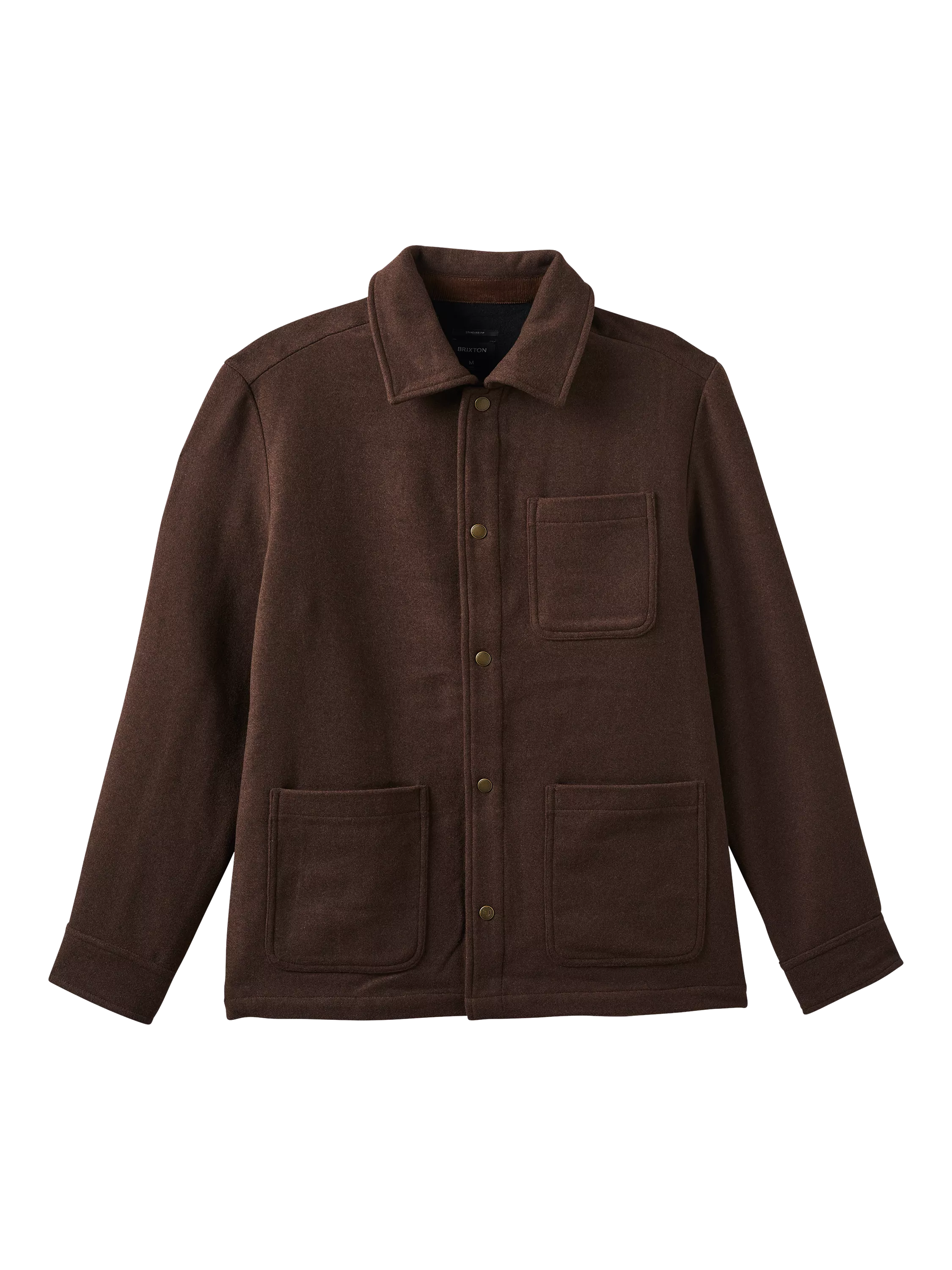 Brixton Shop Menswear Chore Coat, Pinecone Brown