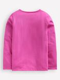 Mini Boden Kids' Applique Guinea Pig Top, Pink