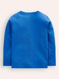 Mini Boden Kids' Fun Arctic Animal Top, Blue Arctic