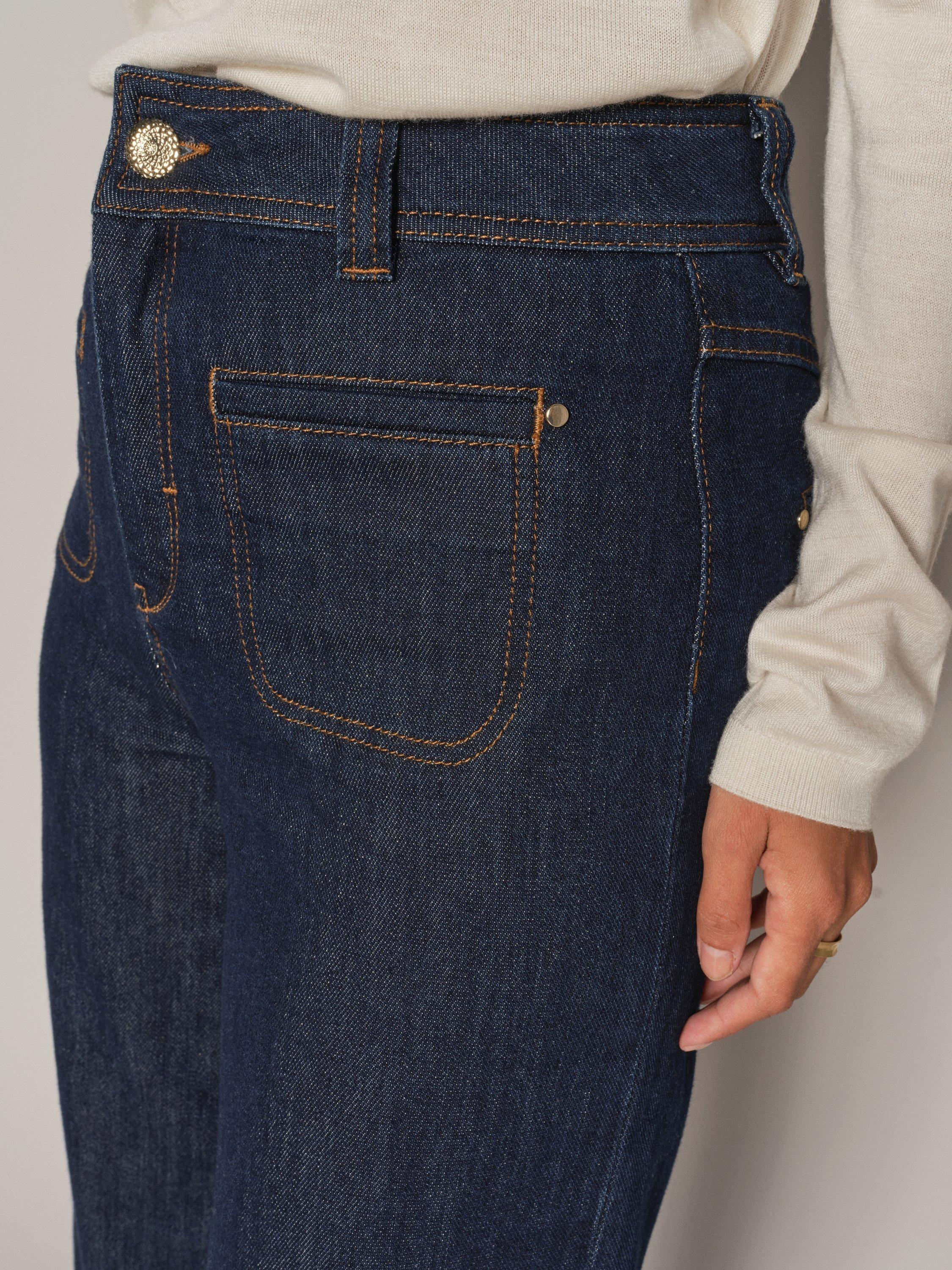 Product image 3 of 7, which shows MOS MOSH Soey Glitter Jeans, Dark Blue, 32R