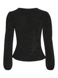 Saint Tropez Hela Glitter Top, Black