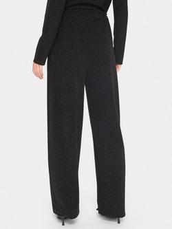 Saint Tropez Huma Glitter Trousers, Black - view 2, Black