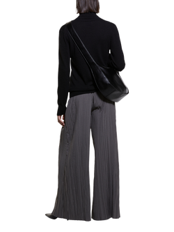 SISLEY Turtleneck Jumper, Black - view 2, Black