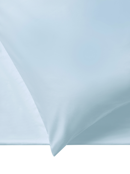 Jasper Conran London 300 Thread Count Organic Cotton Bedding - view 2, Pale Blue