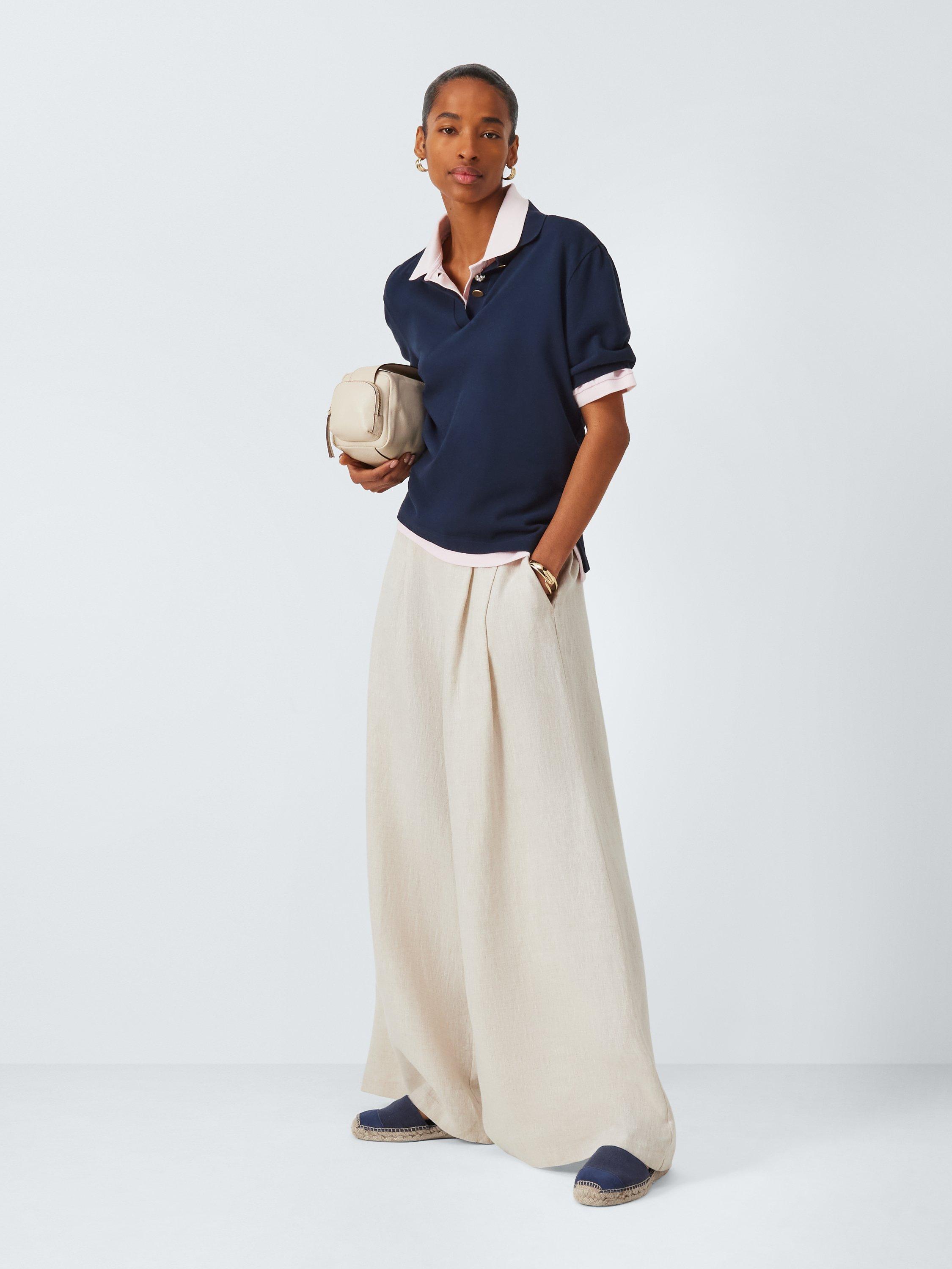 Product image 6 of 6, which shows John Lewis Kennie Fabric Toe Cap Wedge Espadrilles Sandals, Blue/Multi, 3