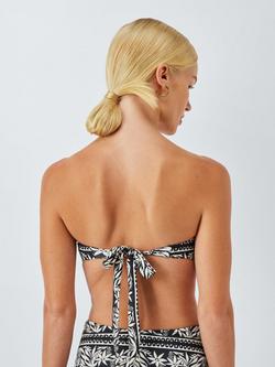 John Lewis Oasis Bandeau Bikini Top, Black - view 2, Black