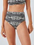 John Lewis Oasis High Waist Bikini Bottoms, Black