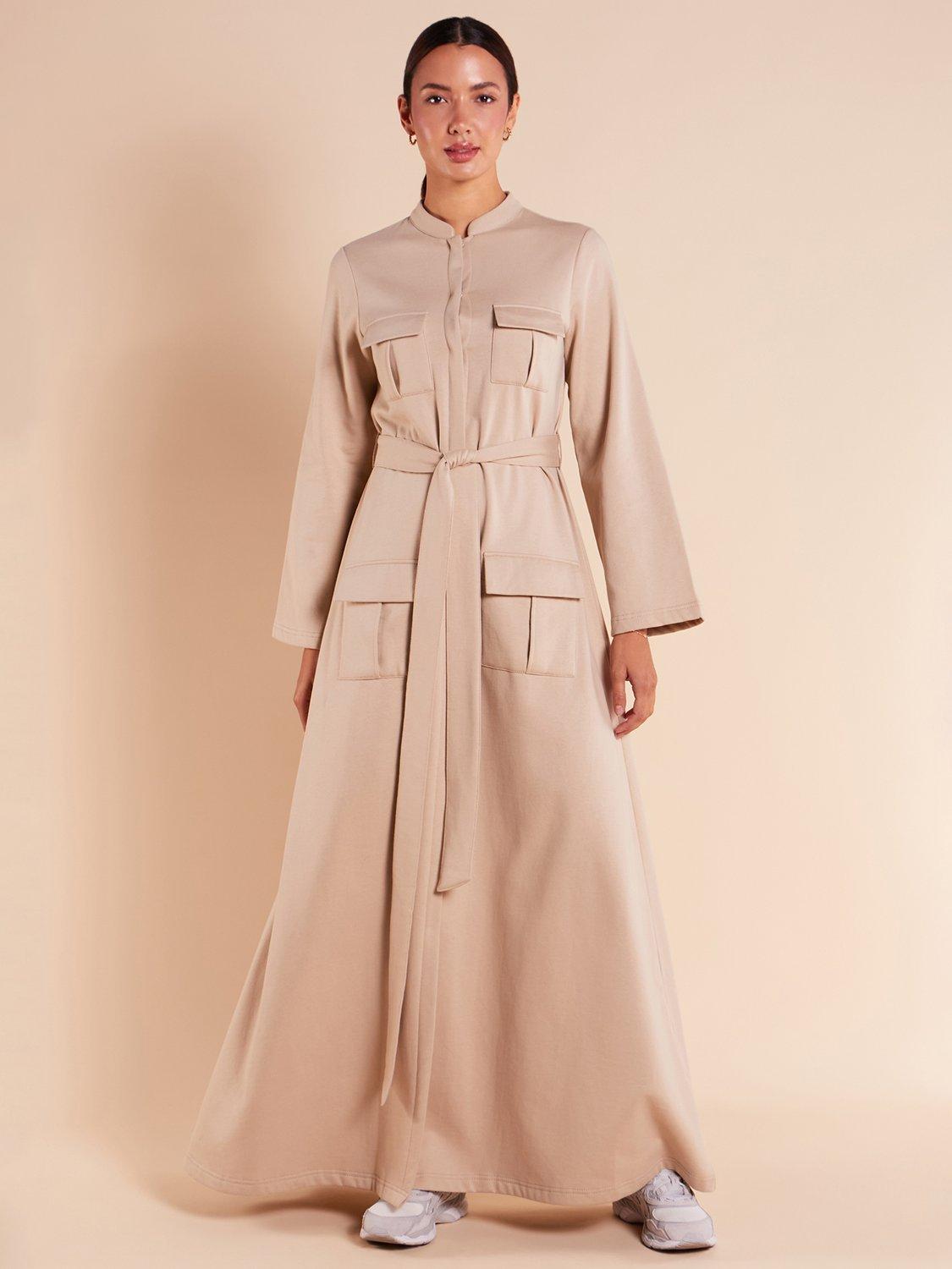 Aab Cargo Maxi Dress, Cream