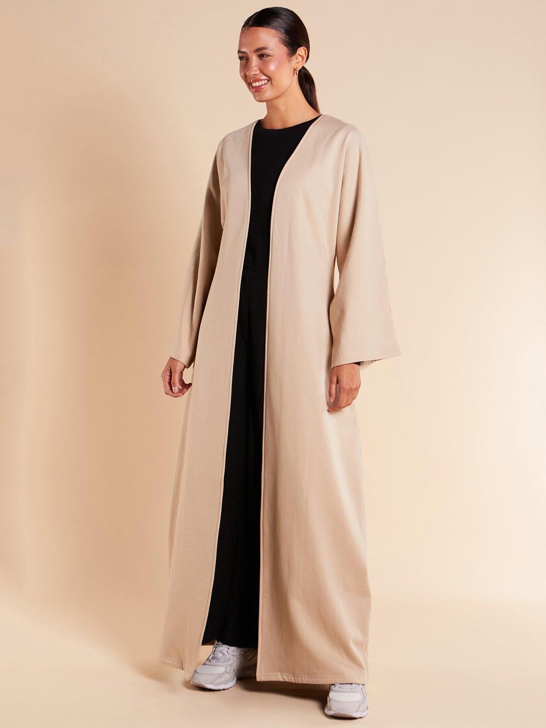 Aab Longline Coatigan, Natural Cream
