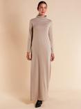 Aab Turtleneck Neck Maxi Dress