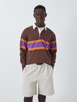 Gramicci Langdon Rugby Shirt, Stripe, Stripe