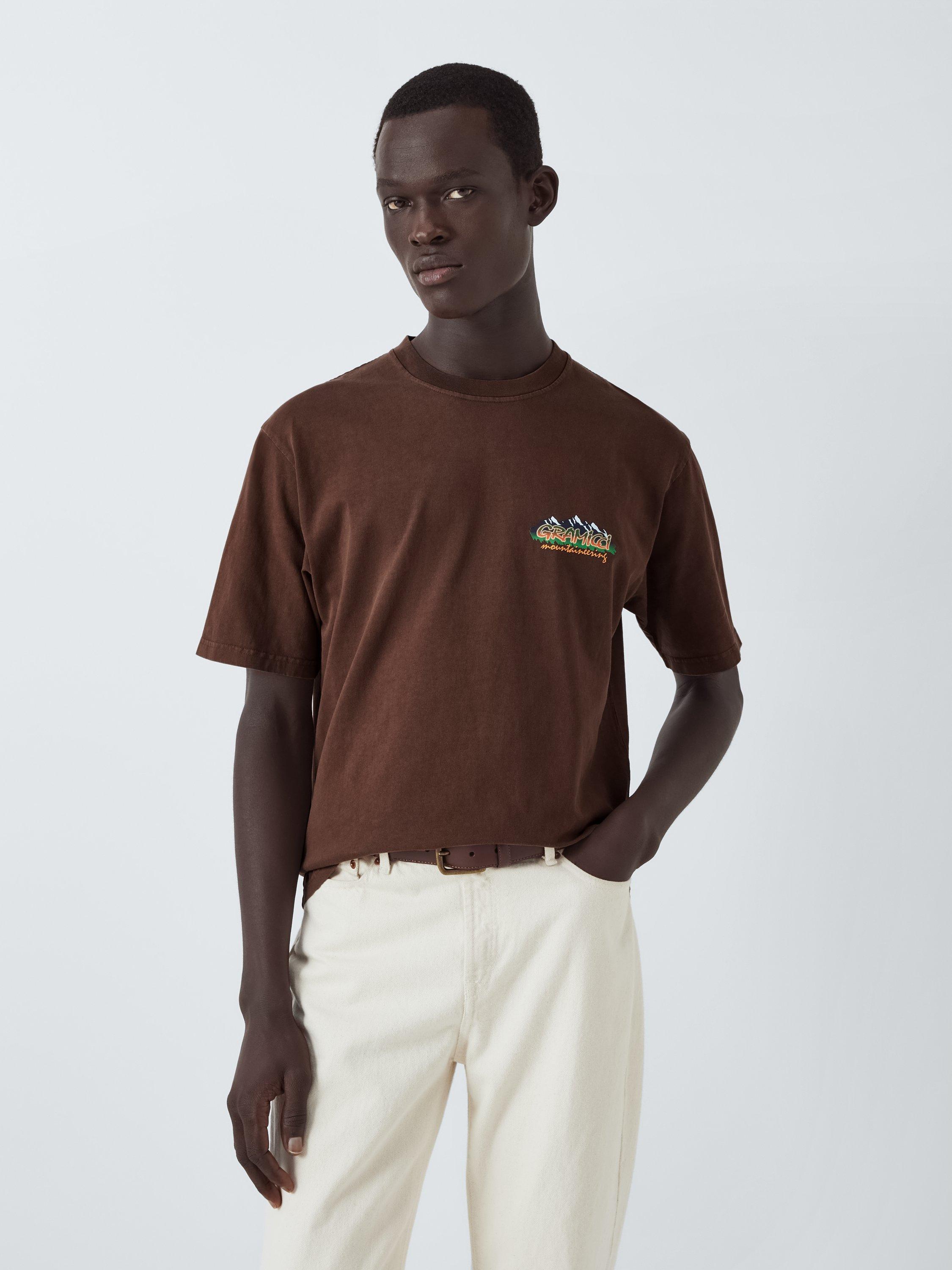 Gramicci Mountaineering T-Shirt, Brown Pigment