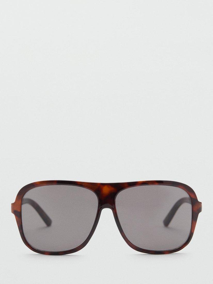 Mango Oreo Sunglasses, Dark Brown