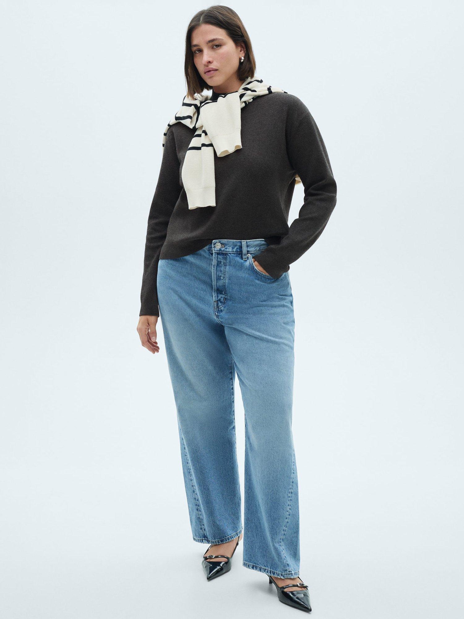 Product image 7 of 8, which shows Mango Tentacio Jumper, Grey, M