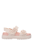 Melissa Towny Jelly Sandals, Beige/Pink