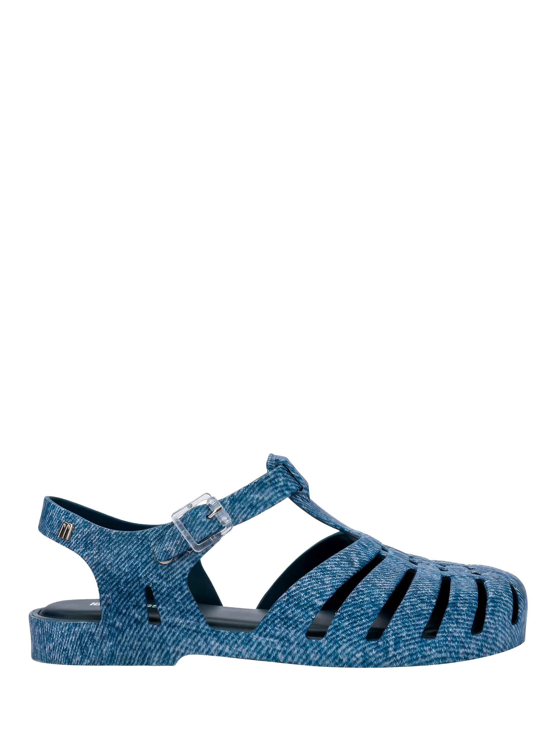 Product image 1 of 4, which shows Melissa Fisherman Sandals, Jeans Blue, 3
