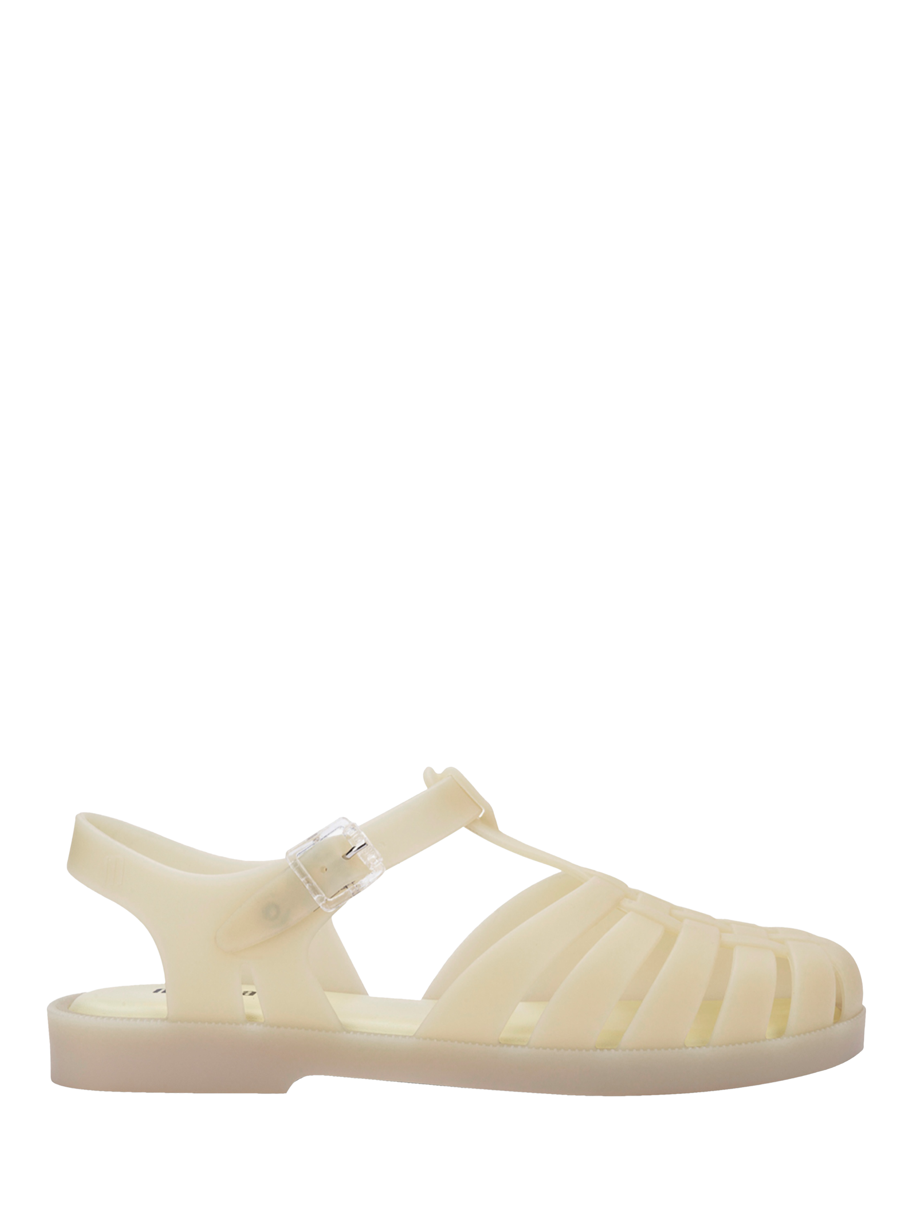 Product image 1 of 4, which shows Melissa Possession Jelly Fisherman Sandals, Light Beige, 3
