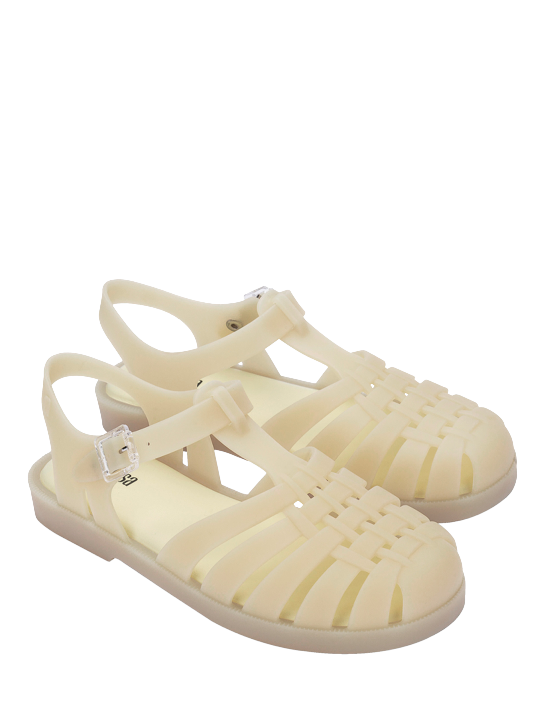 Product image 4 of 4, which shows Melissa Possession Jelly Fisherman Sandals, Light Beige, 3