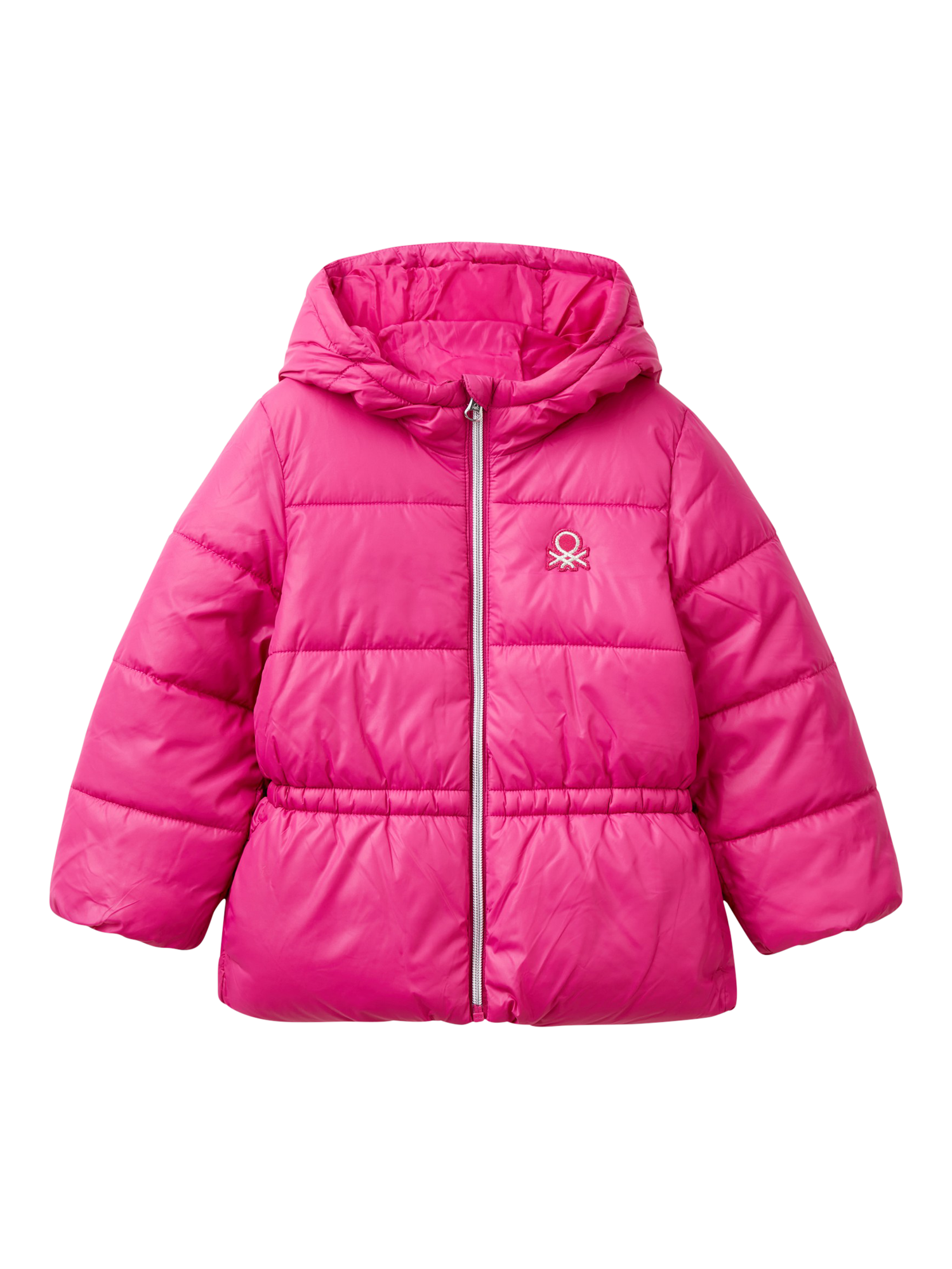 Benetton Kids' Padded Jacket, Cyclamen