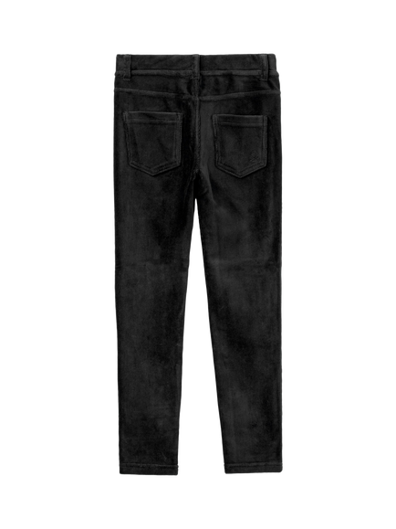 Benetton Kids' Chenille Jeggings - view 2, Black