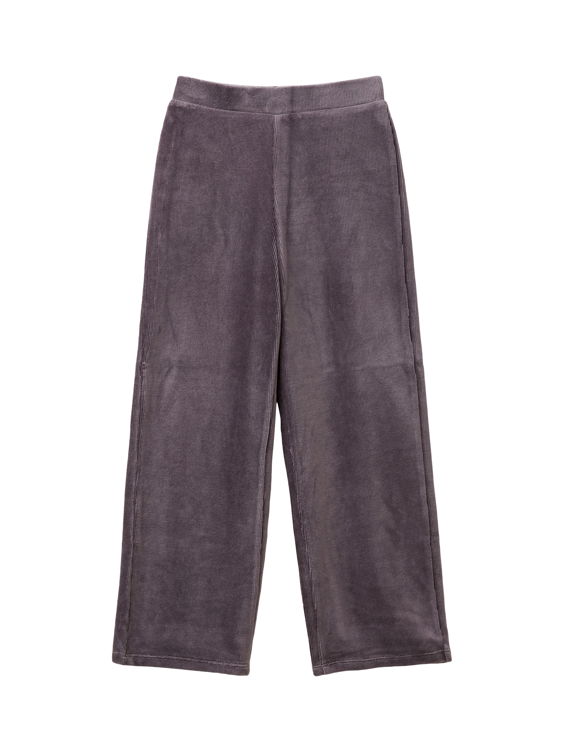 Product image 1 of 3, which shows Benetton Kids' Chenille Joggers, Grey, 6-7 years