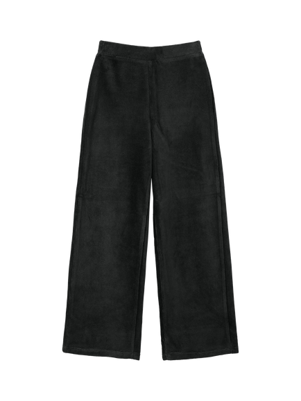 Benetton Kids' Chenille Joggers, Black