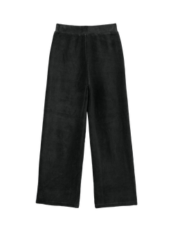 Benetton Kids' Chenille Joggers - view 2, Black