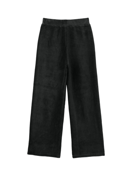 Benetton Kids' Chenille Joggers - view 2, Black